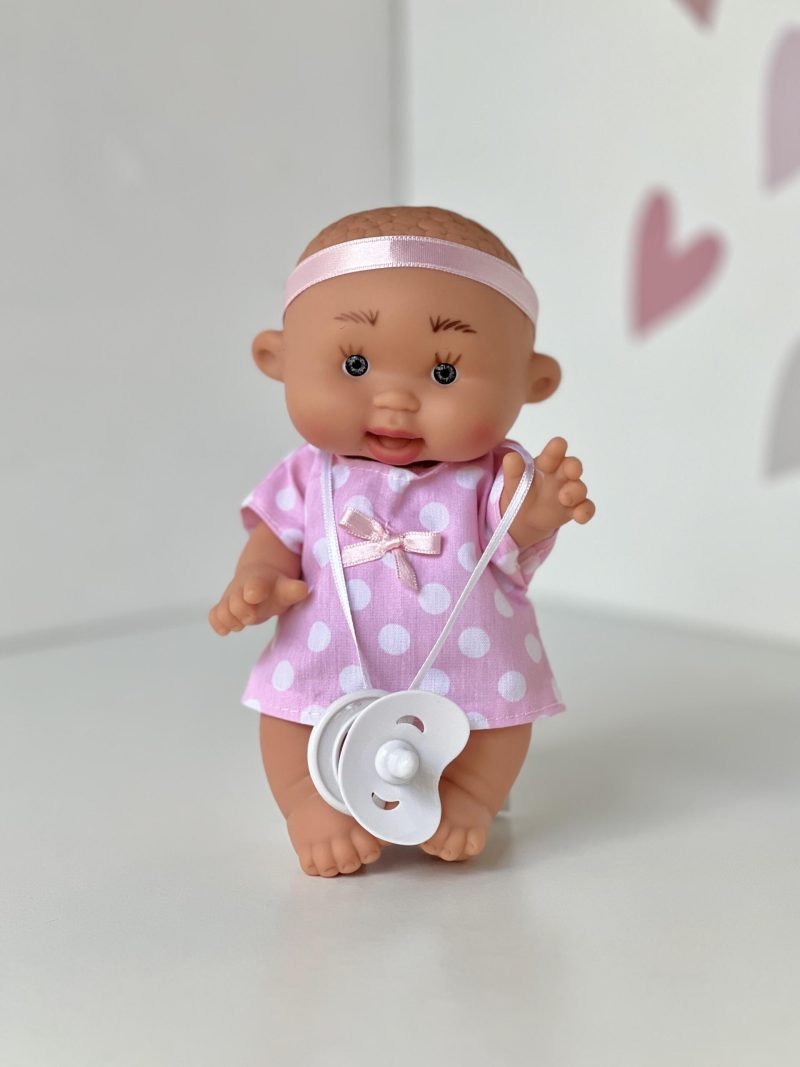 בובה ריחנית, ילדה, תלתלים קצרים, 21 ס"מ (מרינה ופאו)