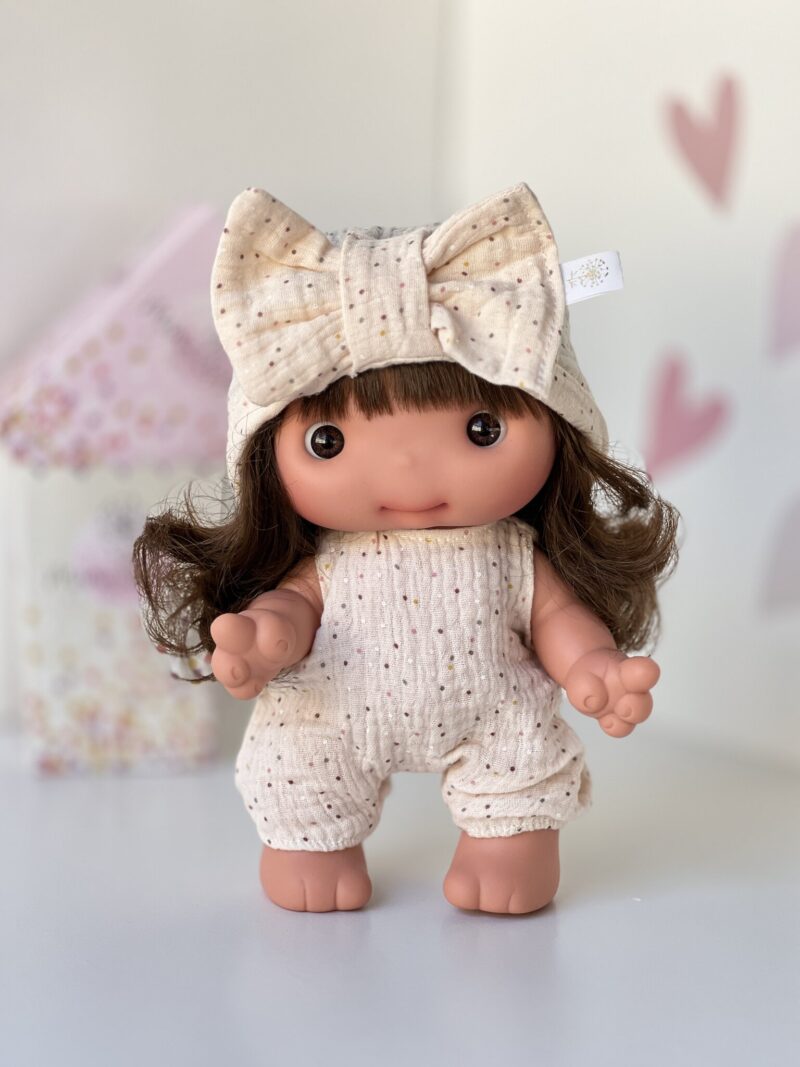 PIU doll, beige suit, 25cm (Marina&Pau)