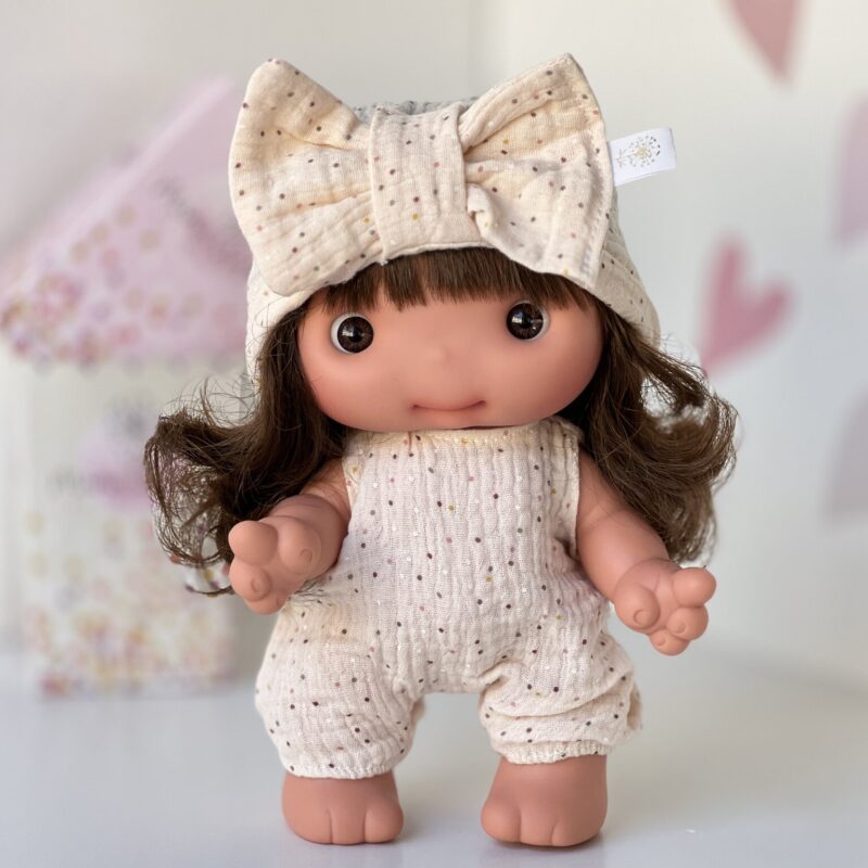 PIU doll, beige suit, 25cm (Marina&Pau)