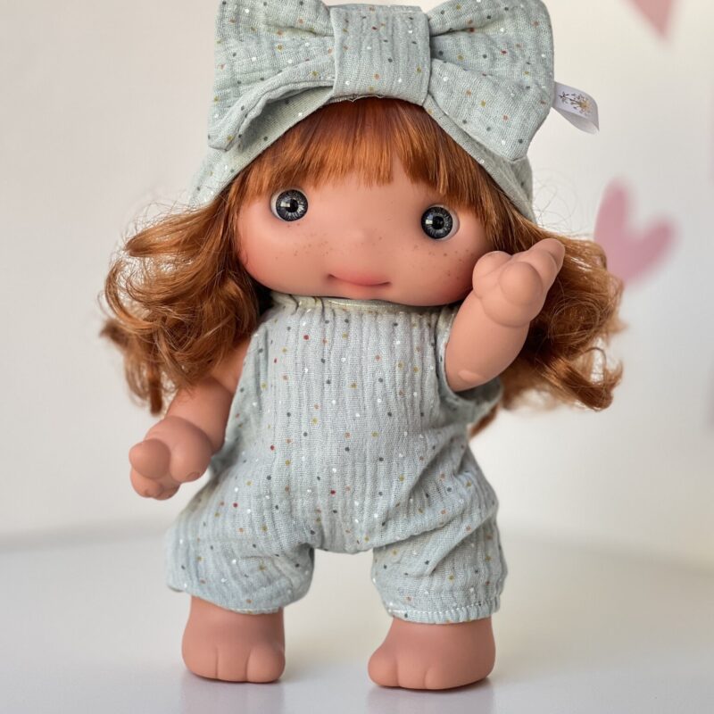 PIU doll, blue suit, 25cm (Marina&Pau)