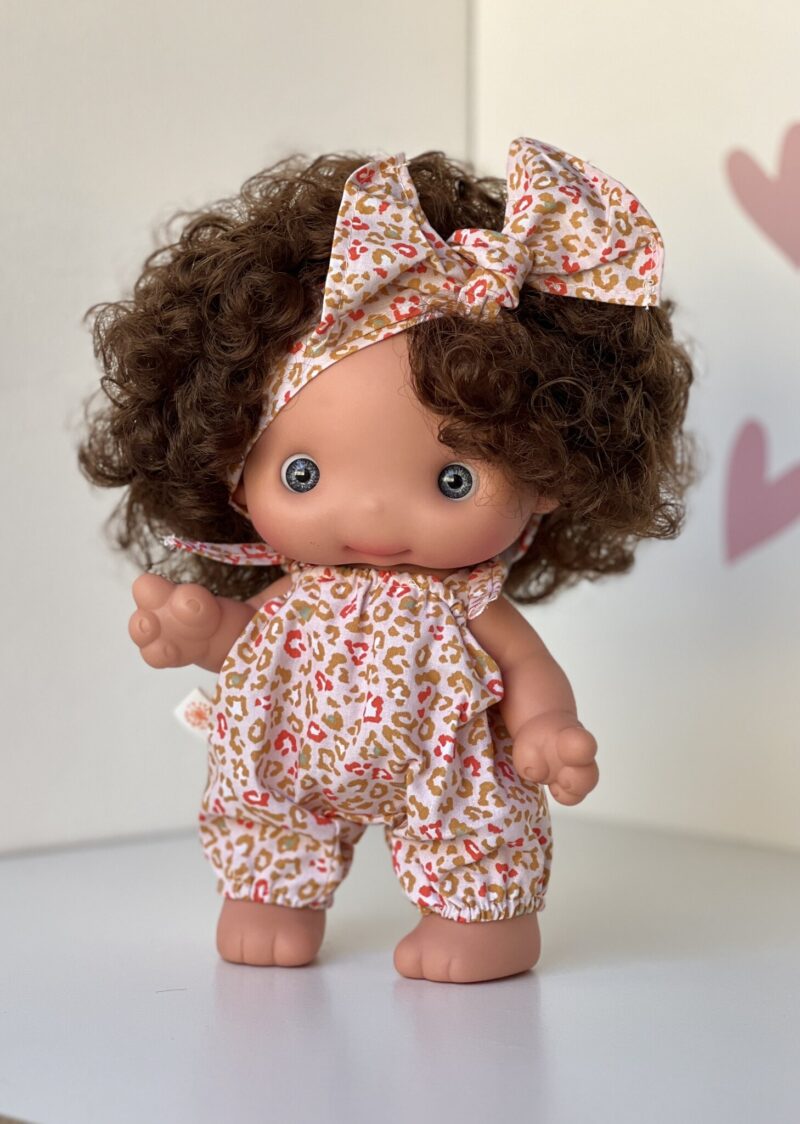 Doll PIU, curly, 25cm (Marina&Pau)