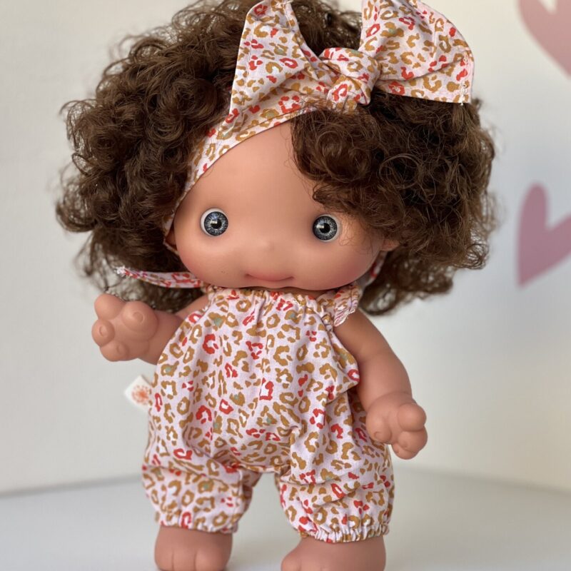 Doll PIU, curly, 25cm (Marina&Pau)