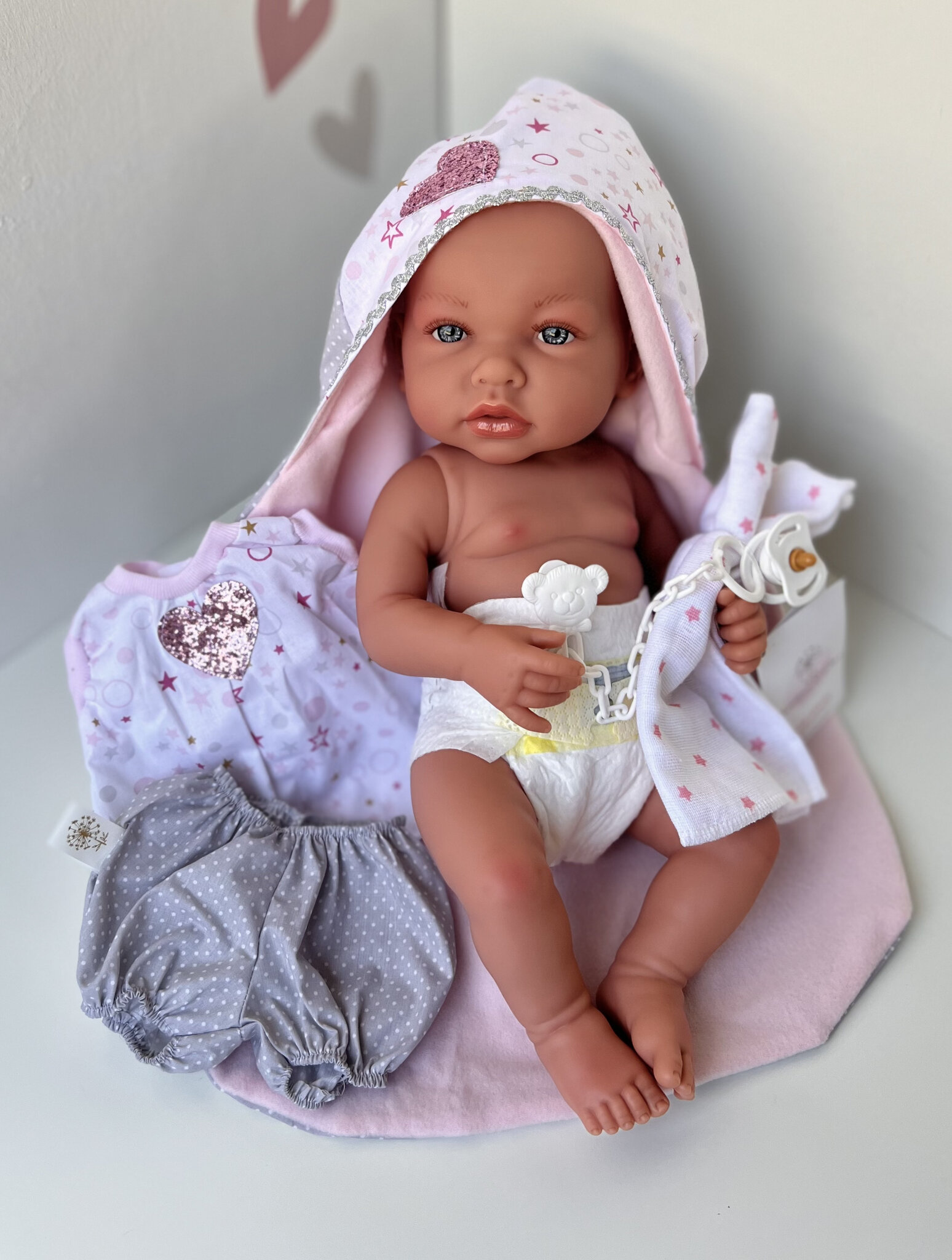 Кукла ANE 45см, Marina&Pau