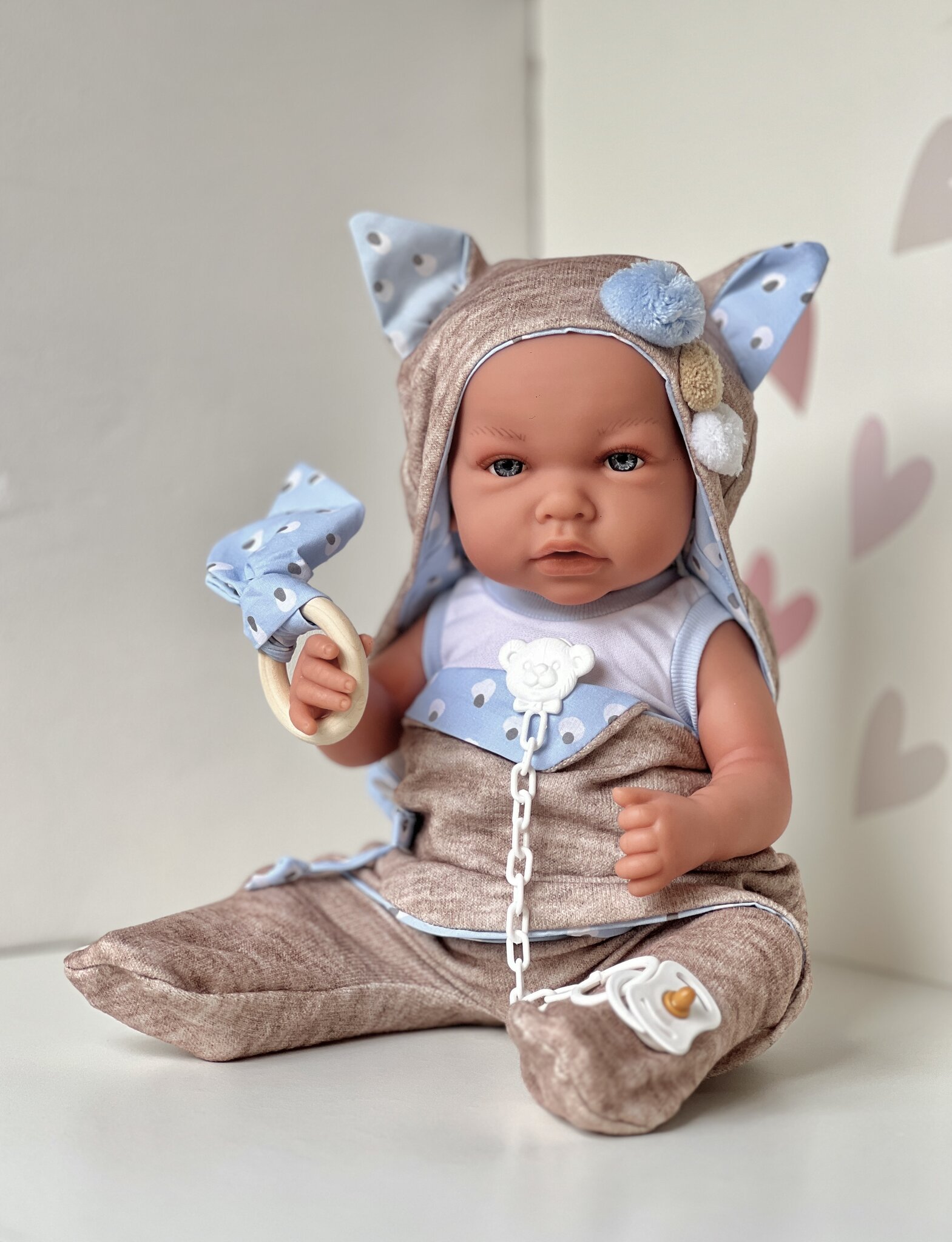 Кукла-младенец, мальчик, 45см (Marina&Pau)
