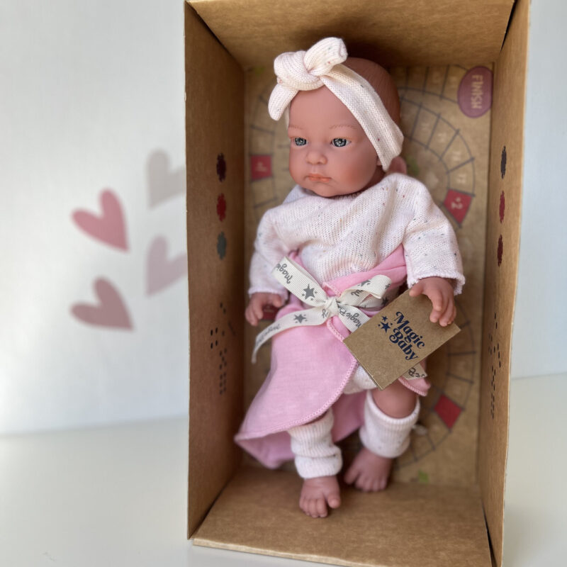 Doll JENNY ROSA PASTEL 32cm, LAMAGIK