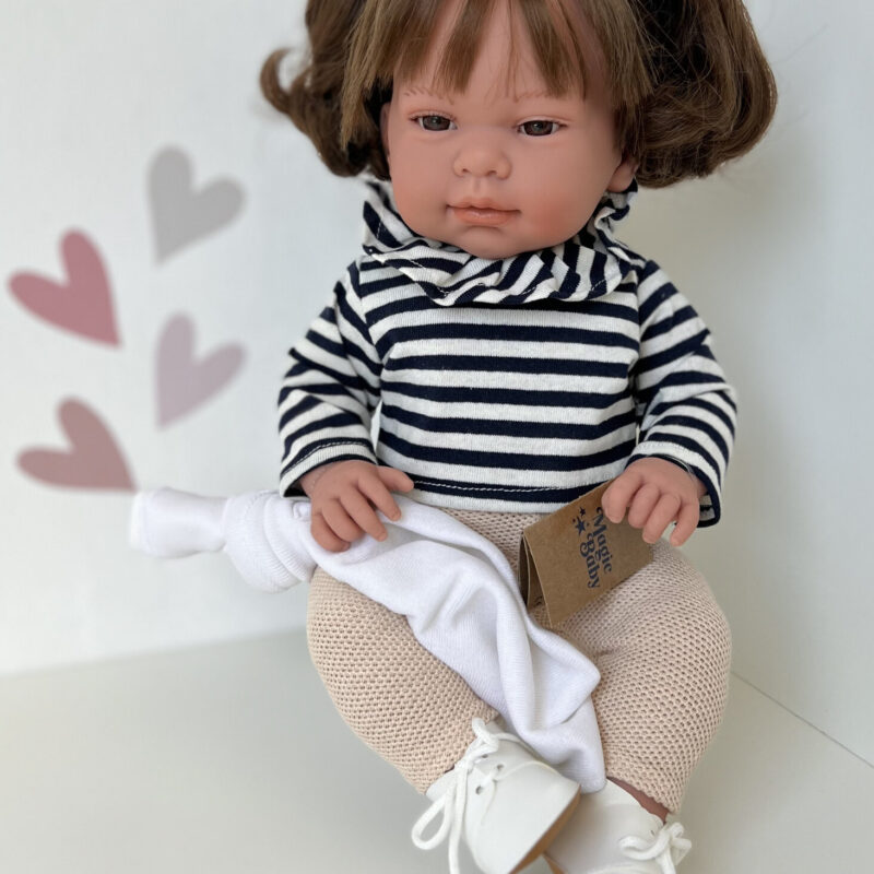 Marina doll with hair 45cm, LAMAGIK