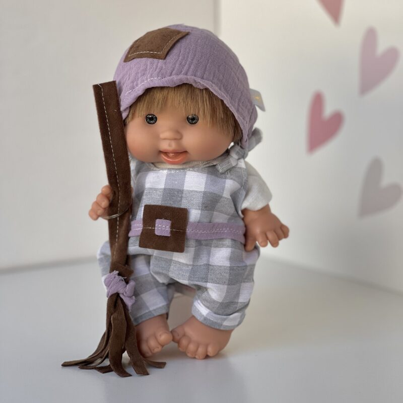 Scented doll, boy, sorcerer costume, 26cm (Marina&Pau)