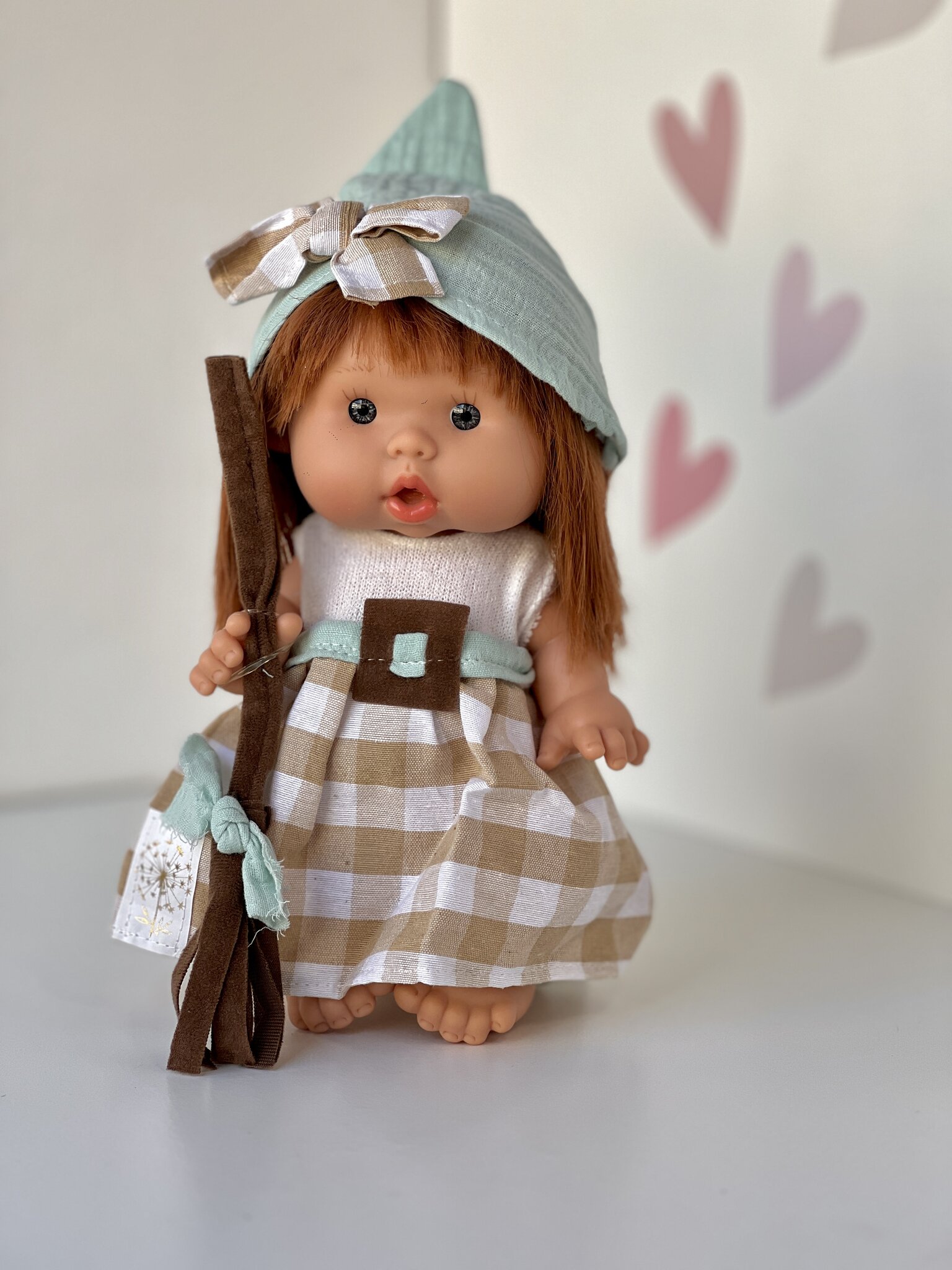 Кукла ароматизированная, девочка, рыжие волосы, 26см (Marina&Pau)