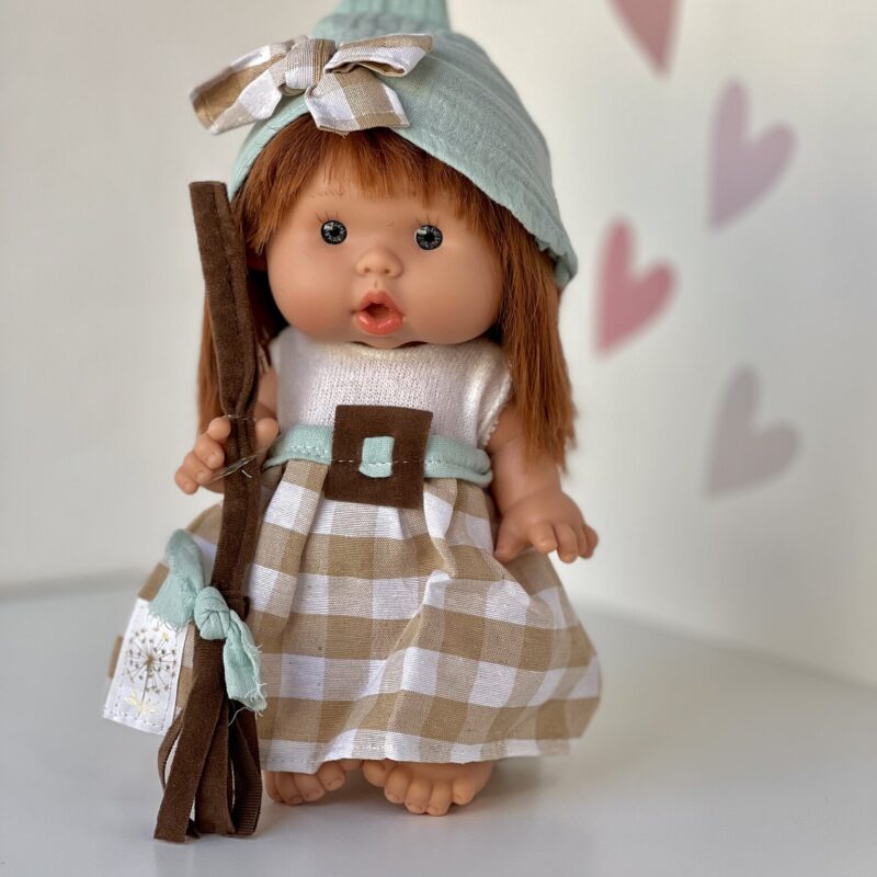 Scented doll, girl, red hair, 26cm (Marina&Pau)