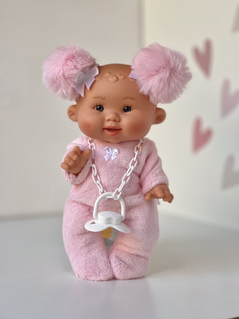Scented doll, girl with pompoms, 26cm (Marina&Pau)