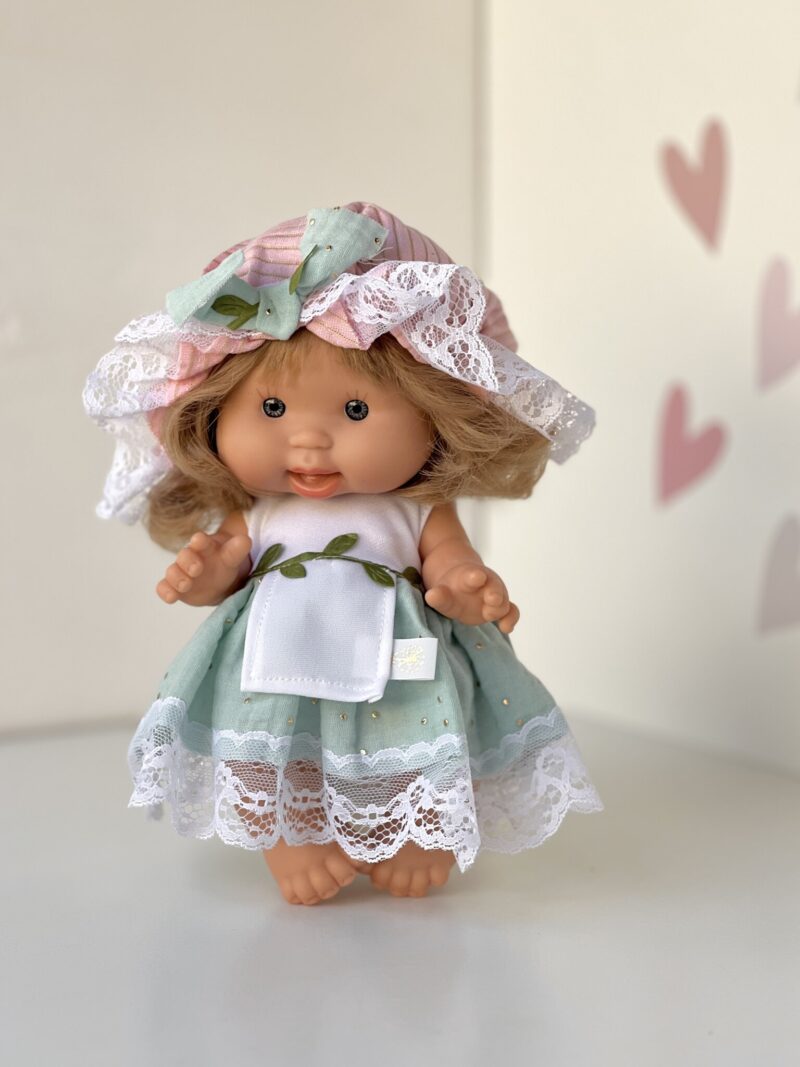 Scented doll, girl, blonde, 26cm (Marina&Pau)