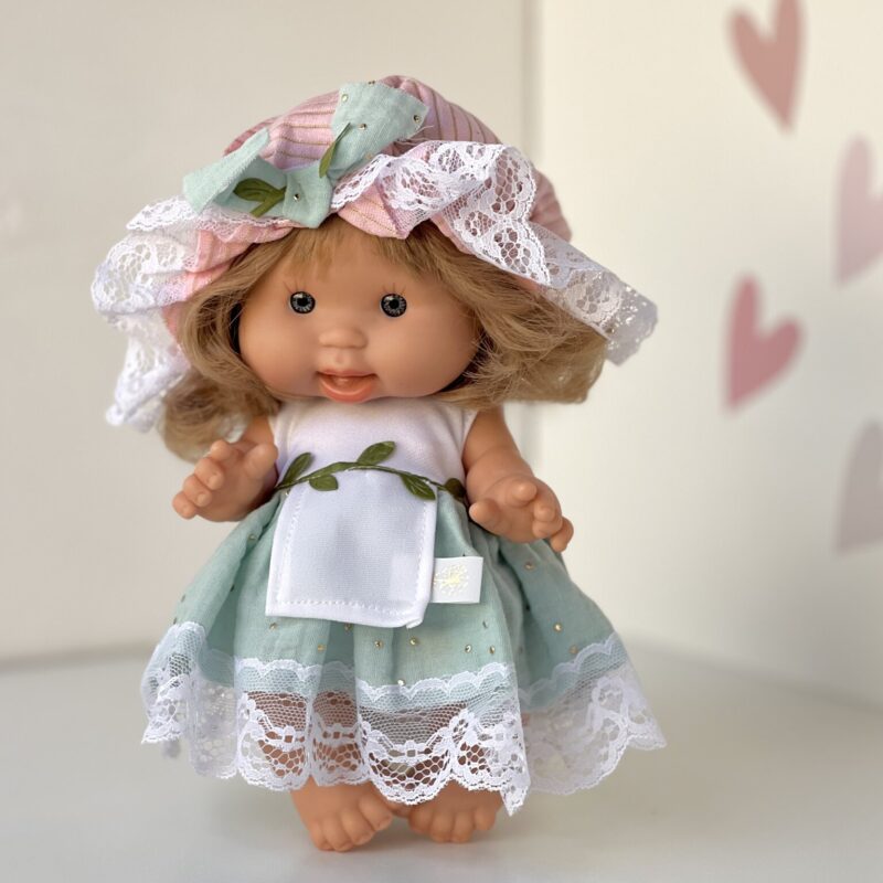Scented doll, girl, blonde, 26cm (Marina&Pau)