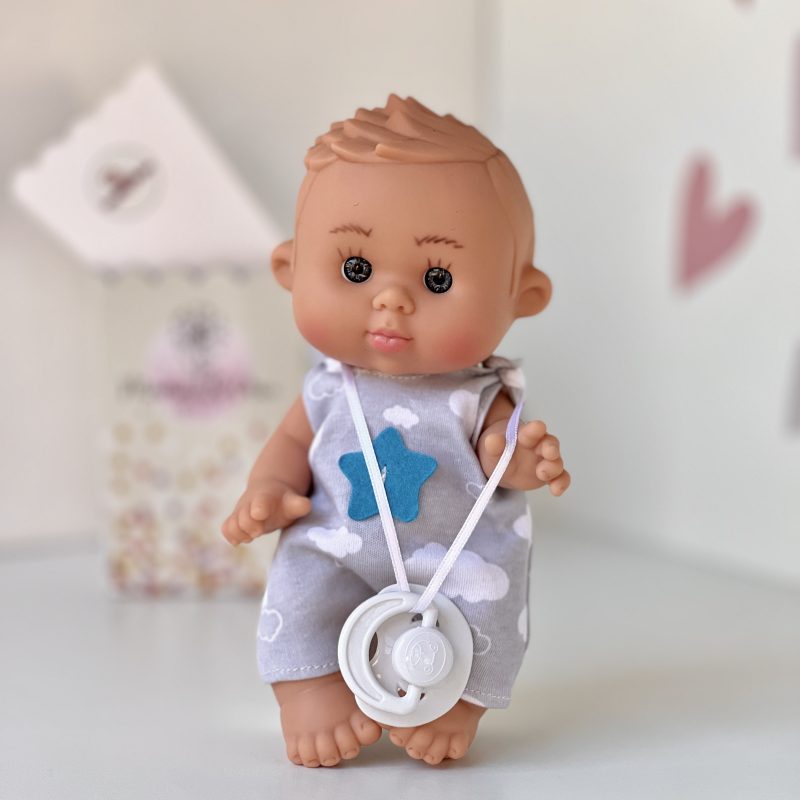 Scented doll, boy, light skin, 21cm (Marina&Pau)