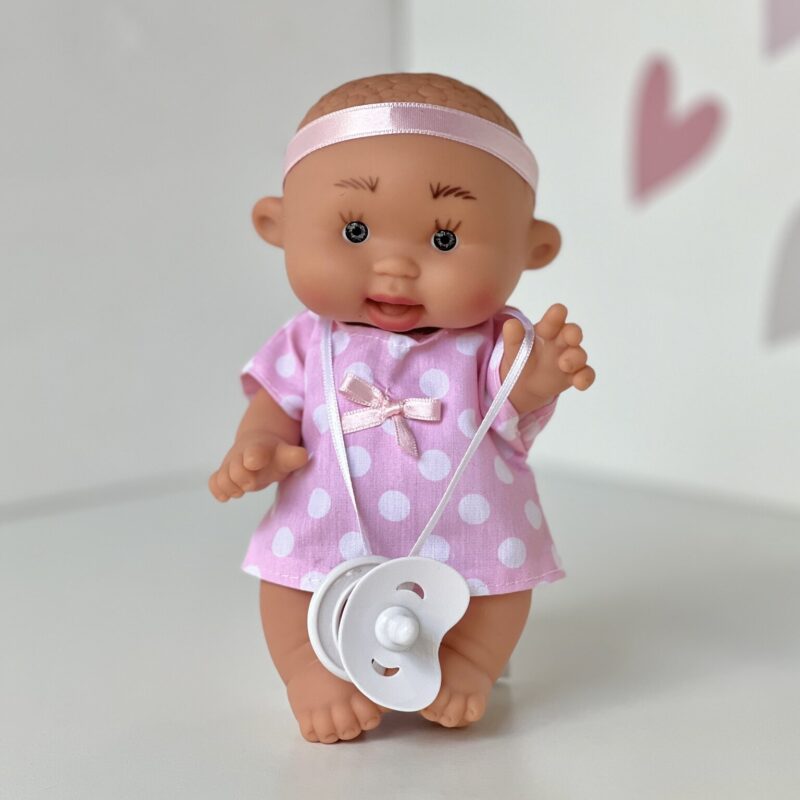 Scented doll, girl, short curls, 21cm (Marina&Pau)