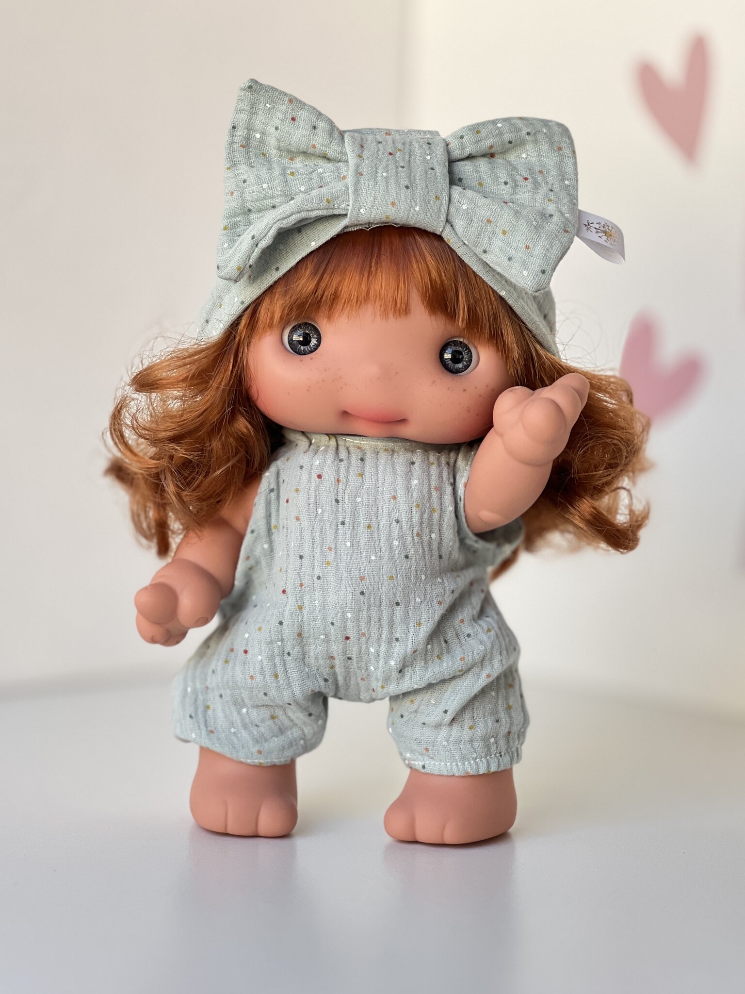 Кукла PIU, голубой костюм, 25см (Marina&Pau)