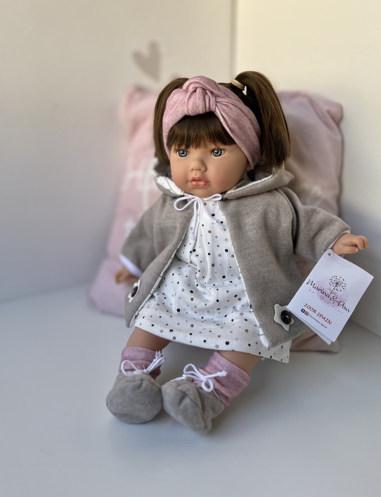 Doll ALINA 45cm, Marina&Pau