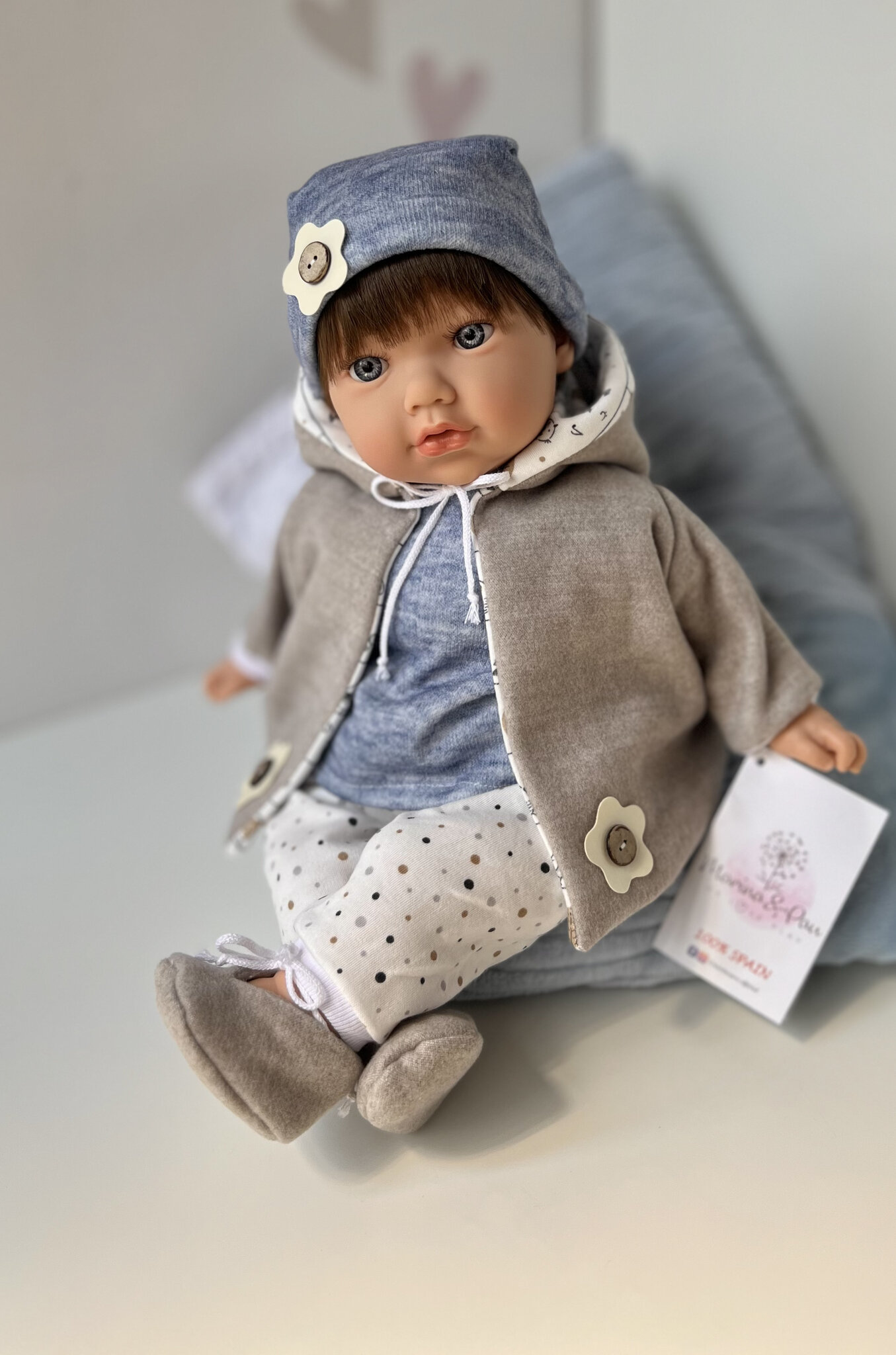 Doll TEO 45cm, Marina&Pau