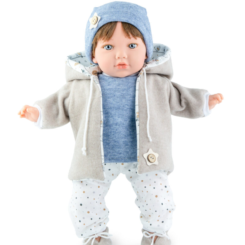 בובת TEO WINTER 45 ס"מ קופסה אישית, Marina&Pau