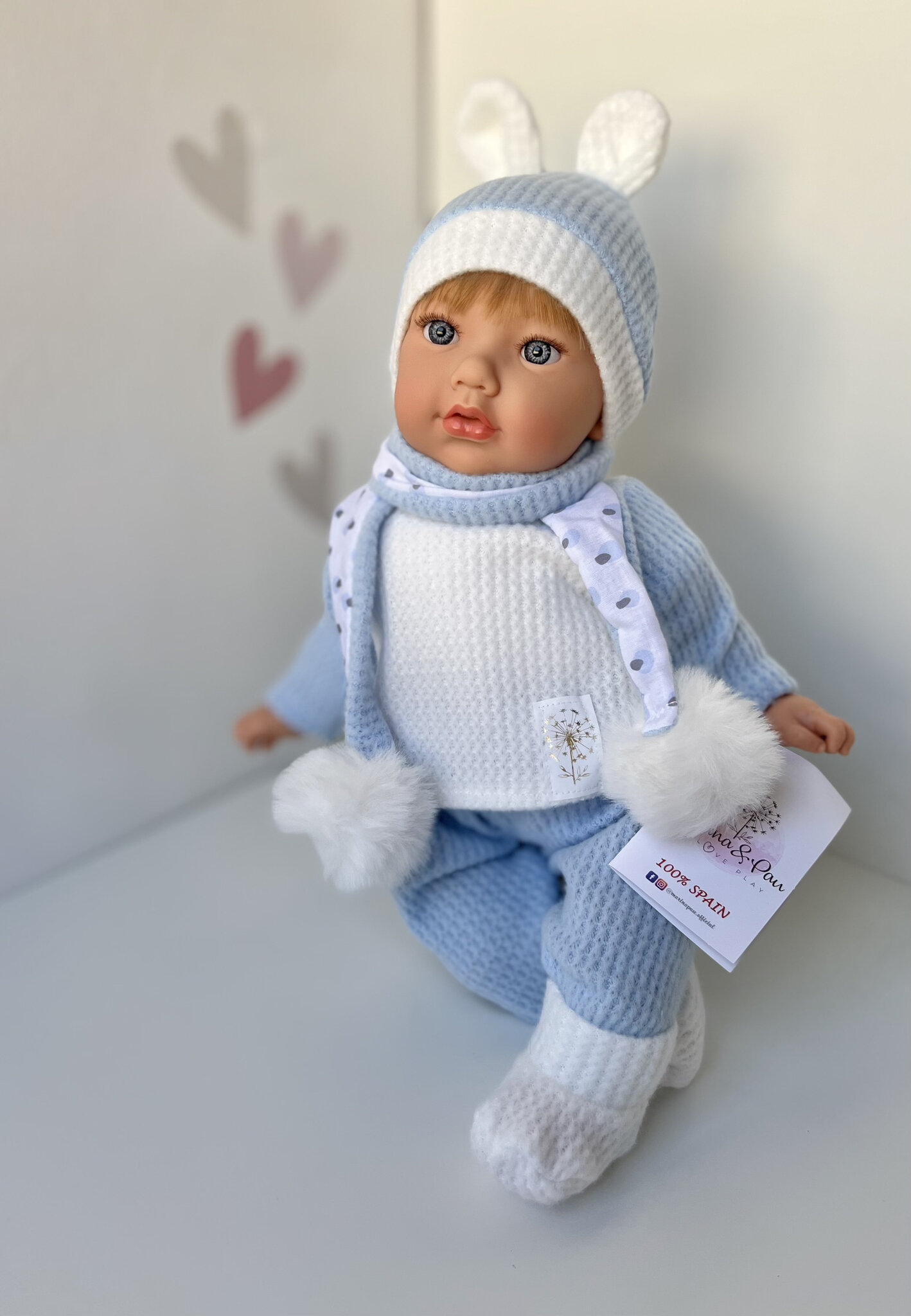 Doll TEO 45cm, Marina&Pau